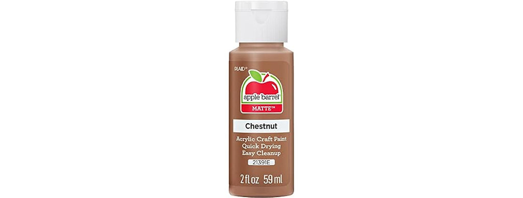 Apple Barrel 2oz Acrylic Paint Chestnut 3Pk