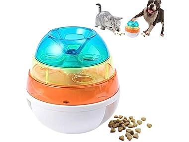 Egg Shape IQ Tumble Food Dispensing Tumbler B