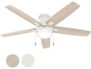 Hunter Fan 52" White Indoor Ceiling Fan