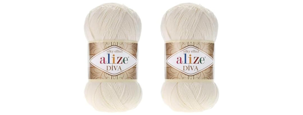 Alize Diva Yarn 100% Microfiber 2-Skein