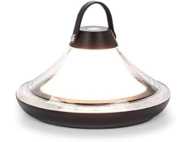Abbott Collection Bell Shape LED Portable Table Lamp