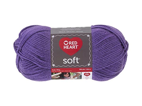 RED HEART Soft Yarn, Lavender