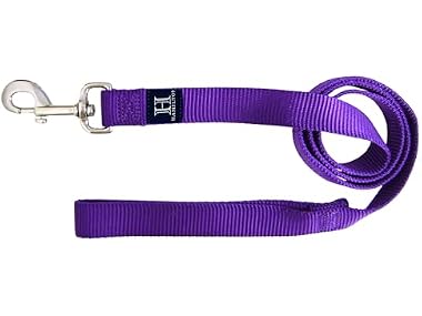 Hamilton Single Thick Deluxe Nylon Dog Leash w Swivel Snap