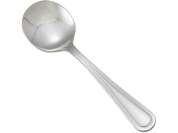 Winco 0021-04 - Continental Bouillon Spoon, 18