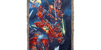 Deadpool Woven Tapestry Throw Blanket