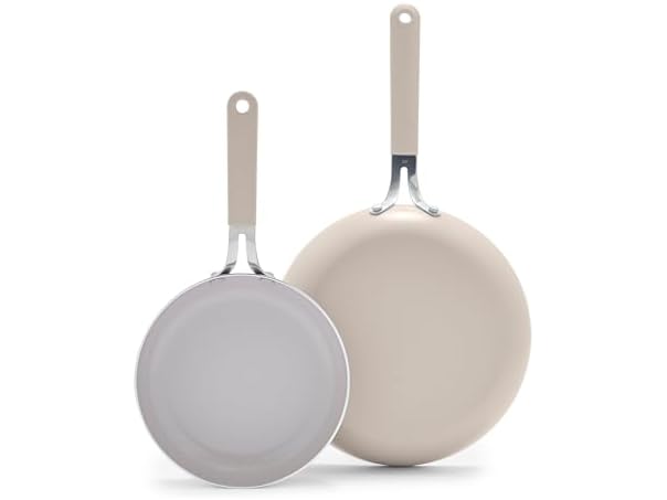 GreenLife 8” & 10” 2 Piece Nonstick Ceramic Frying Pan Set