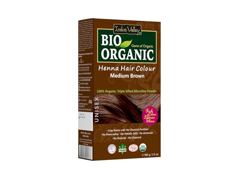 Indus Valley Medium Brown Henna 100g