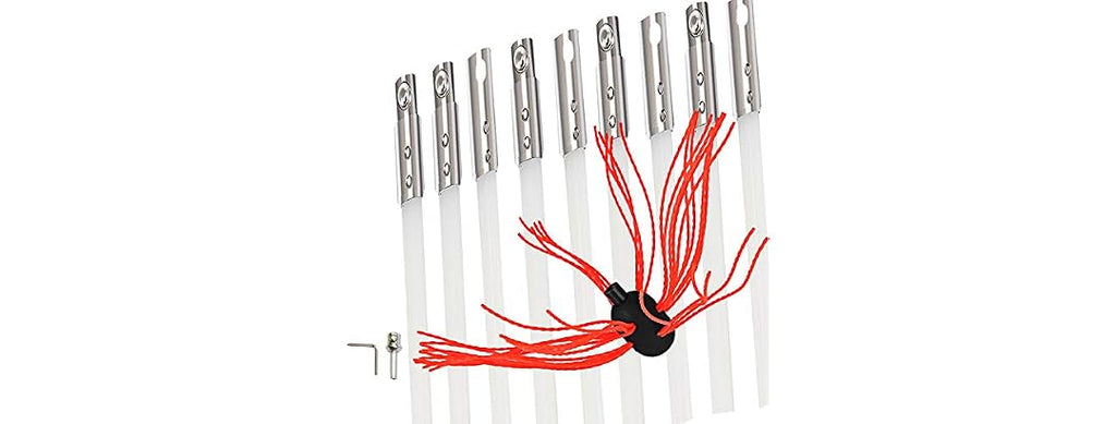 Chimney Sweep Kit 30FT Length, Chimney Brush Kit