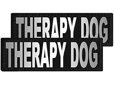 Dogline "Therapy Dog Removable Patches, Small/Medium