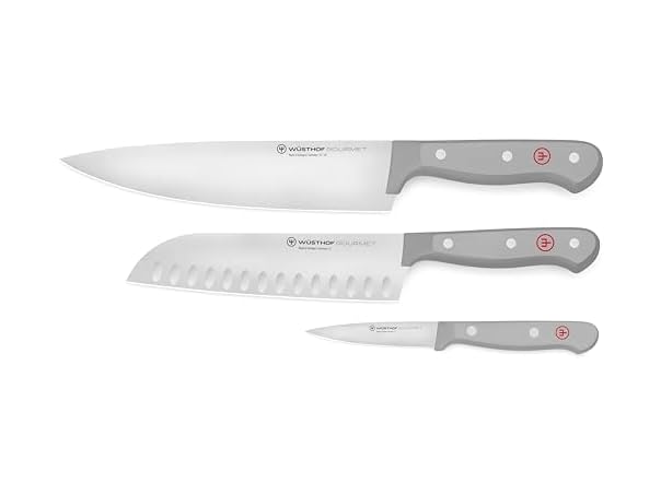 WUSTHOF Gourmet Grey 3-Pc Prep Set