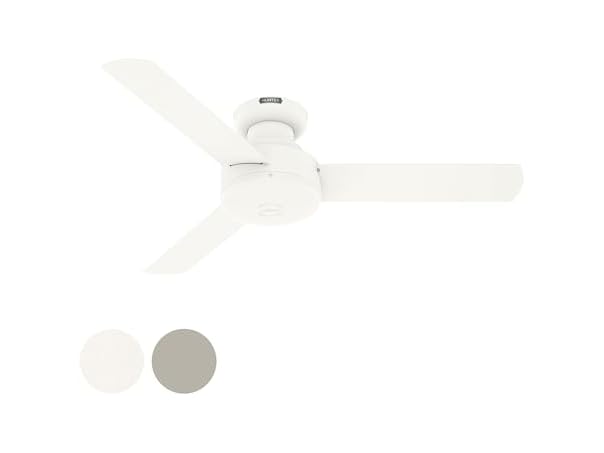 Hunter Fan 44" 3-Blade, Matte White