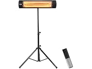 Infrared Heater, 1500W Remote Control Electric