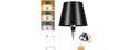 Black Shade Wireless Bottle Lamp