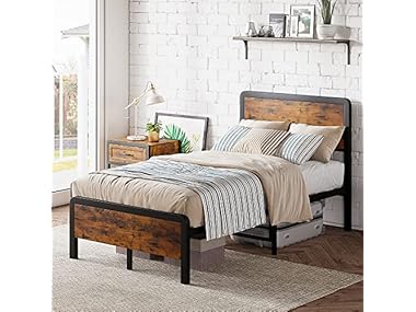 IDEALHOUSE Full Bed Frame with