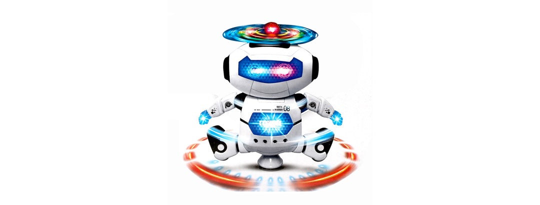 Break Dancing Robot Lights and Music