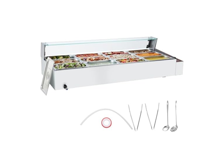 VEVOR 12-Pan Commercial Food Warmer, 12