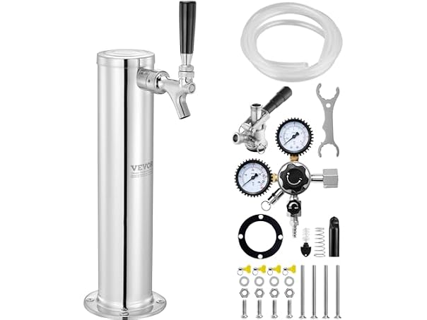 VEVOR Kegerator Tower Kit, Single Tap