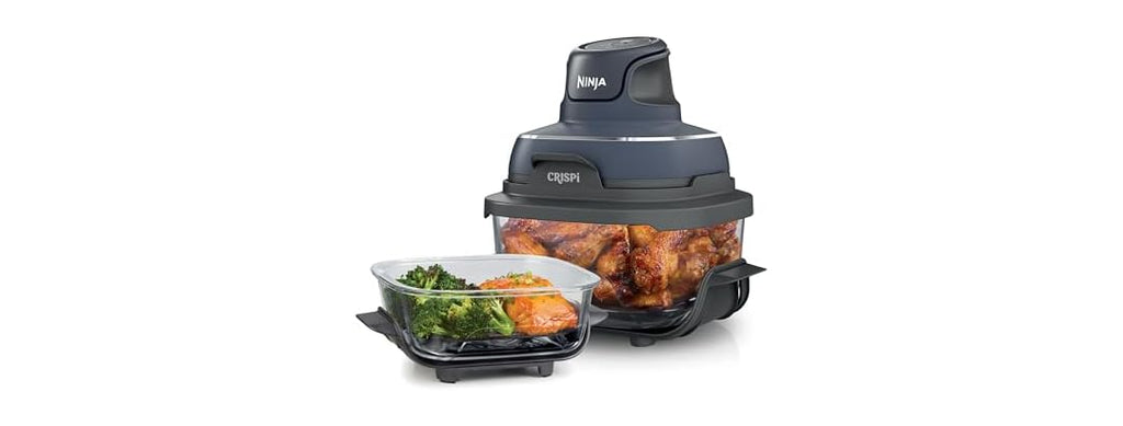 Ninja Crispi 4-in-1 Glass Air Fryer Gray