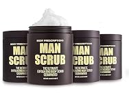 4Pk Mens Exfoliating Body Scrub
