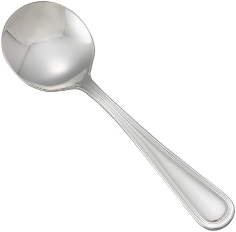 Winco 0021-04 - Continental Bouillon Spoon, 18