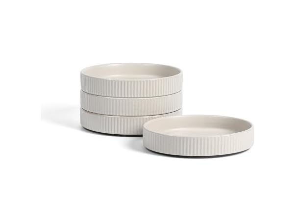 Haven Modern Stoneware 4-Piece Pasta Bowls