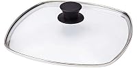 Cuisinel Square Glass Lid, Grill Pan 10.5"