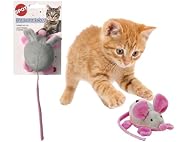 SPOT Rattle Clatter Mouse Catnip Cat Toy, Plu