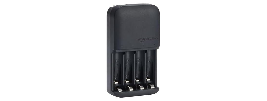 Amazon Basics Smart Battery Charger for
