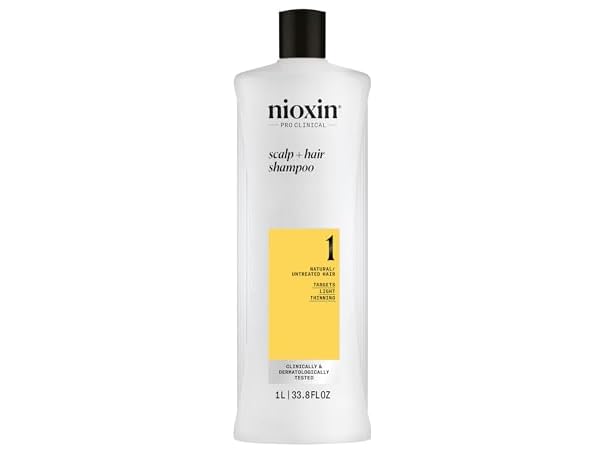 Nioxin System 1 Cleanser Shampoo, 33.8 oz