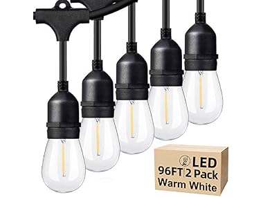 Lakumu B08B13DPYY Outdoor String Lights