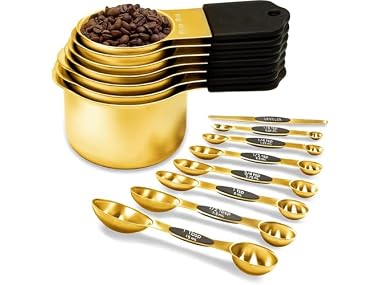 Vfuni Measuring Cups & Spoons Set