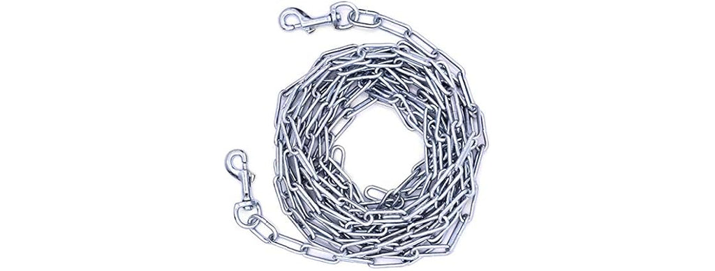 OmniPet Leather Brothers Welded Link Dog Tie