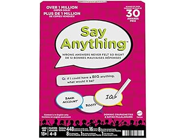 Mattel Say Anything Board Game