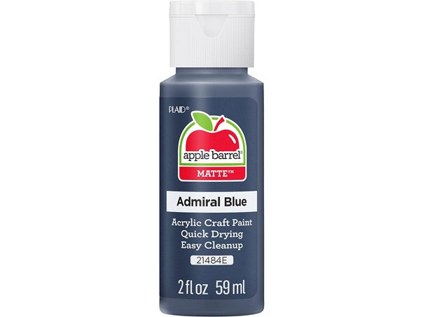 Apple Barrel Acrylic Paint 2oz Admiral Blue