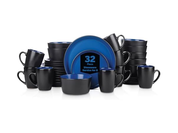 Stone Lain Albie Stoneware 32-Piece Set
