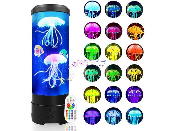 Jellyfish Lamp With Bluetooth Speaker
