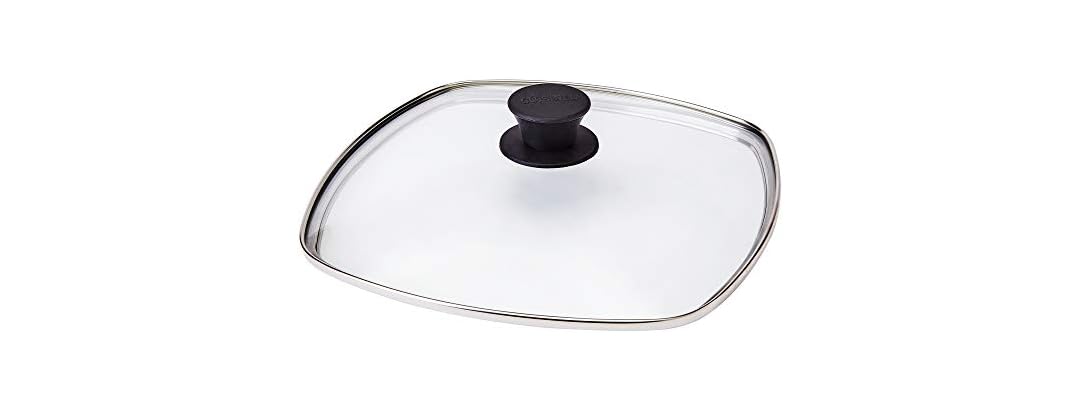 Cuisinel Square Glass Lid, Grill Pan 10.5"