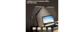 Clamp on LED Desk Lamp