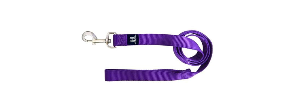 Hamilton Single Thick Deluxe Nylon Dog Leash w Swivel Snap