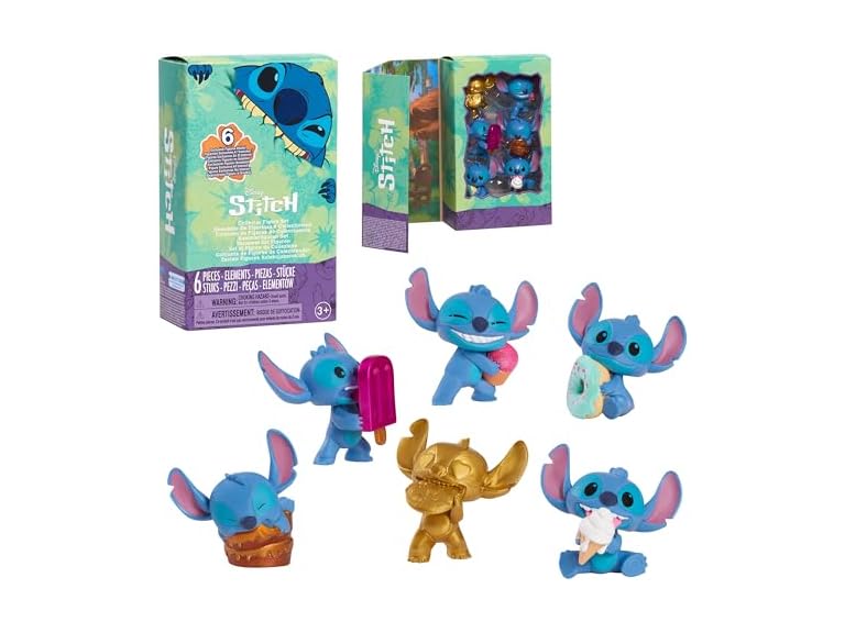 Disney Stitch Feed Me Collectible Set