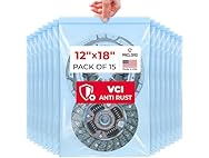 VCI Reclosable Poly Bags 12" x 18", Pack of 15