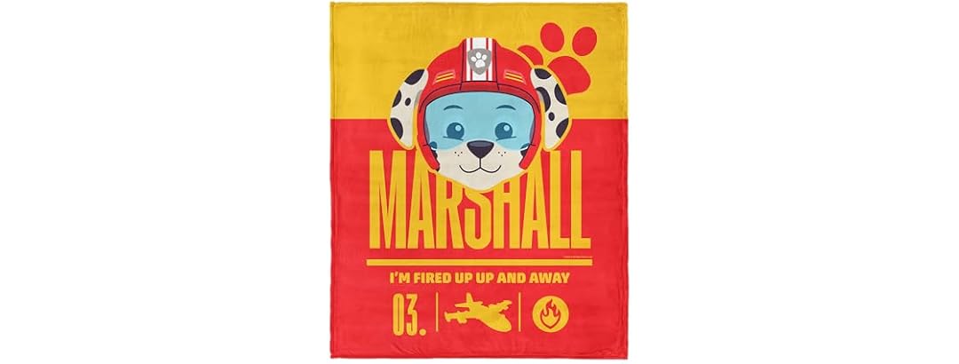 Nickelodeon Paw Patrol Officially Licensed Marshall Fired Up