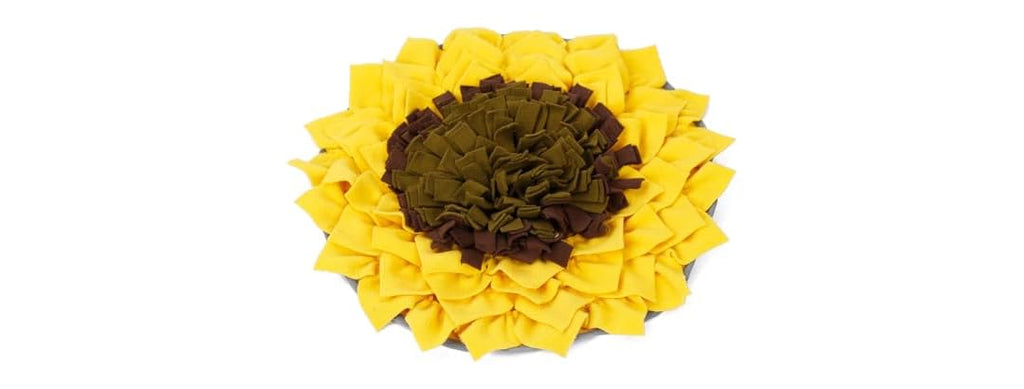 Injoya Sunflower Snuffle Mat for Dogs - 19" x