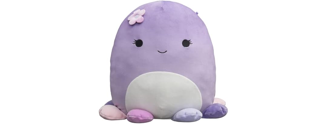 Squishmallows Original 14" Beula Purple Octopus