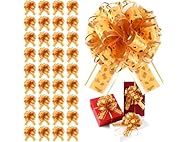 36 Pcs 6 Inch Christmas Pull Bows
