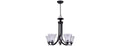 Canarm Chandelier, Clear Glass