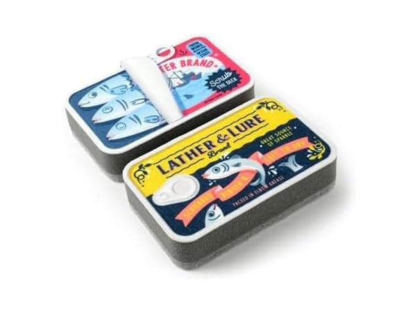 Genuine Fred Sardine Sponges 2pk