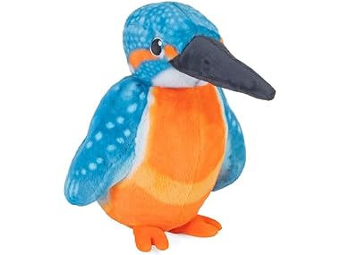 Wild Republic Cuddlekins Eco Kingfisher, Stuffed Animal, 12 Inches