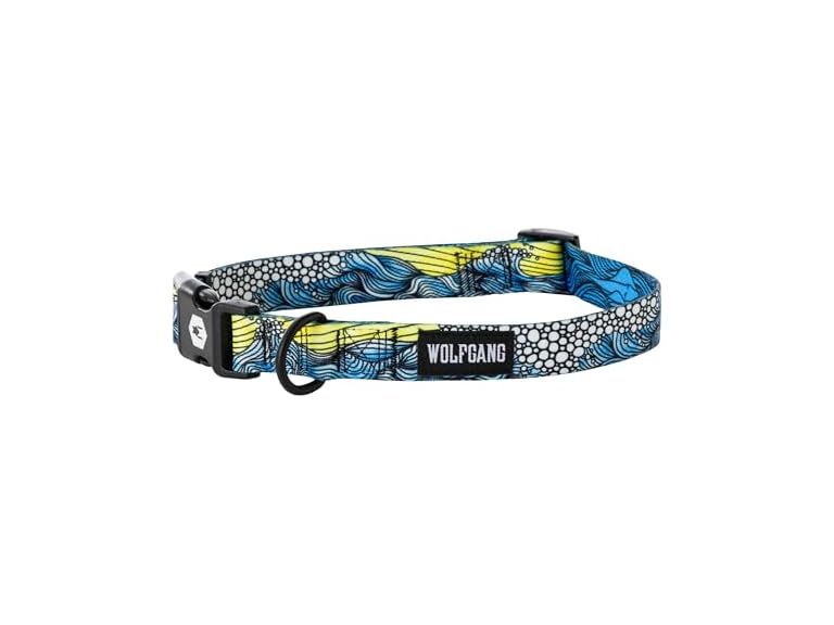 Wolfgang Heavy Duty Adjustable Venture Dog Collar DawnPatrol