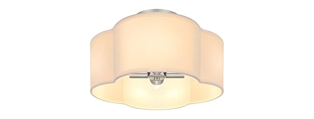 4-Light Semi Flush Mount Ceiling Light Fixture